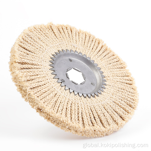 Sisal Polishing Wheel White Eight Strand Sisal wheel Factory